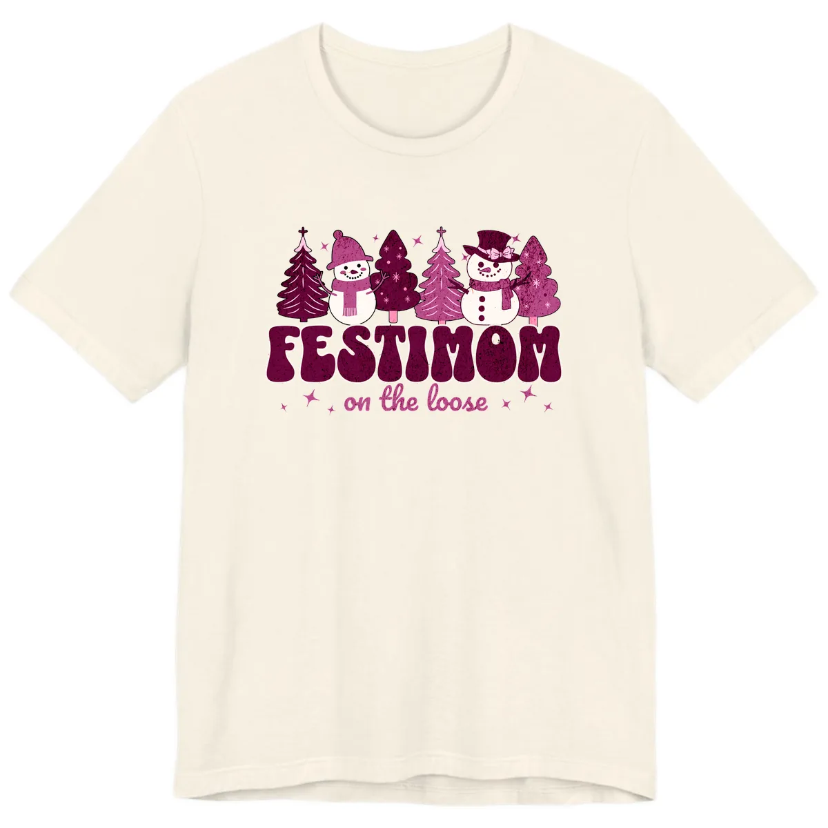 Festivus Mom On The Loose Premium T-Shirt in Natural