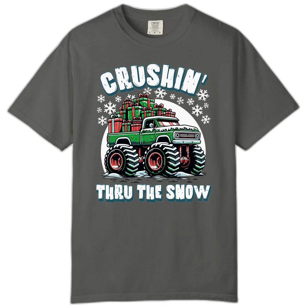 Monster Truck Crushing Presents Comfort Color in Pepper