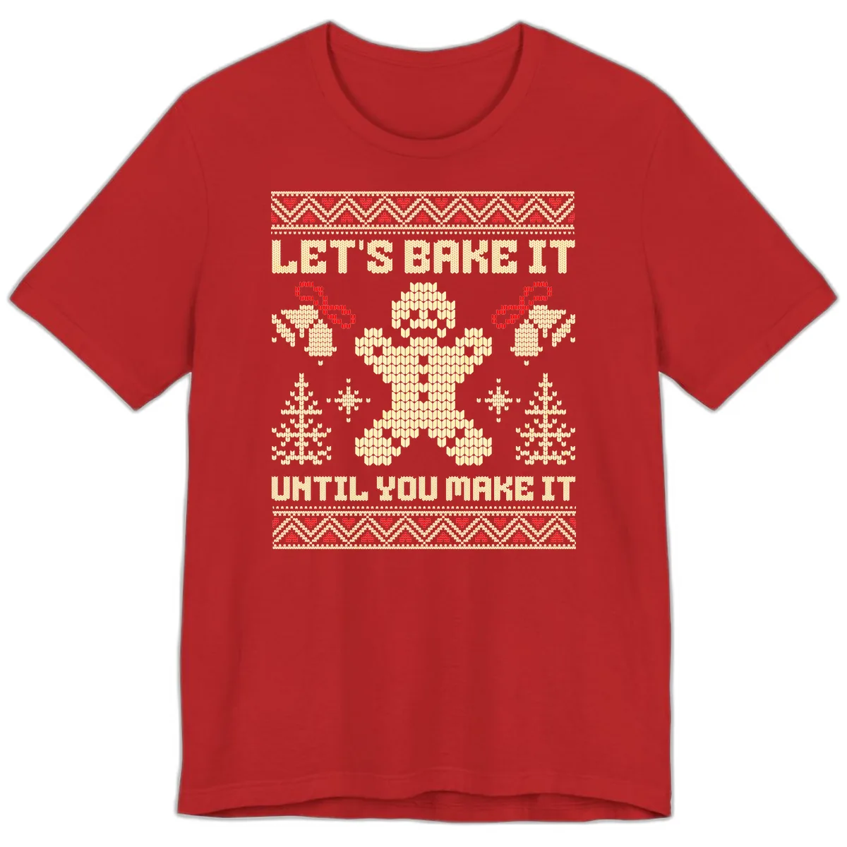 Let's Bake It Until You Make It Premium T-Shirt in Red