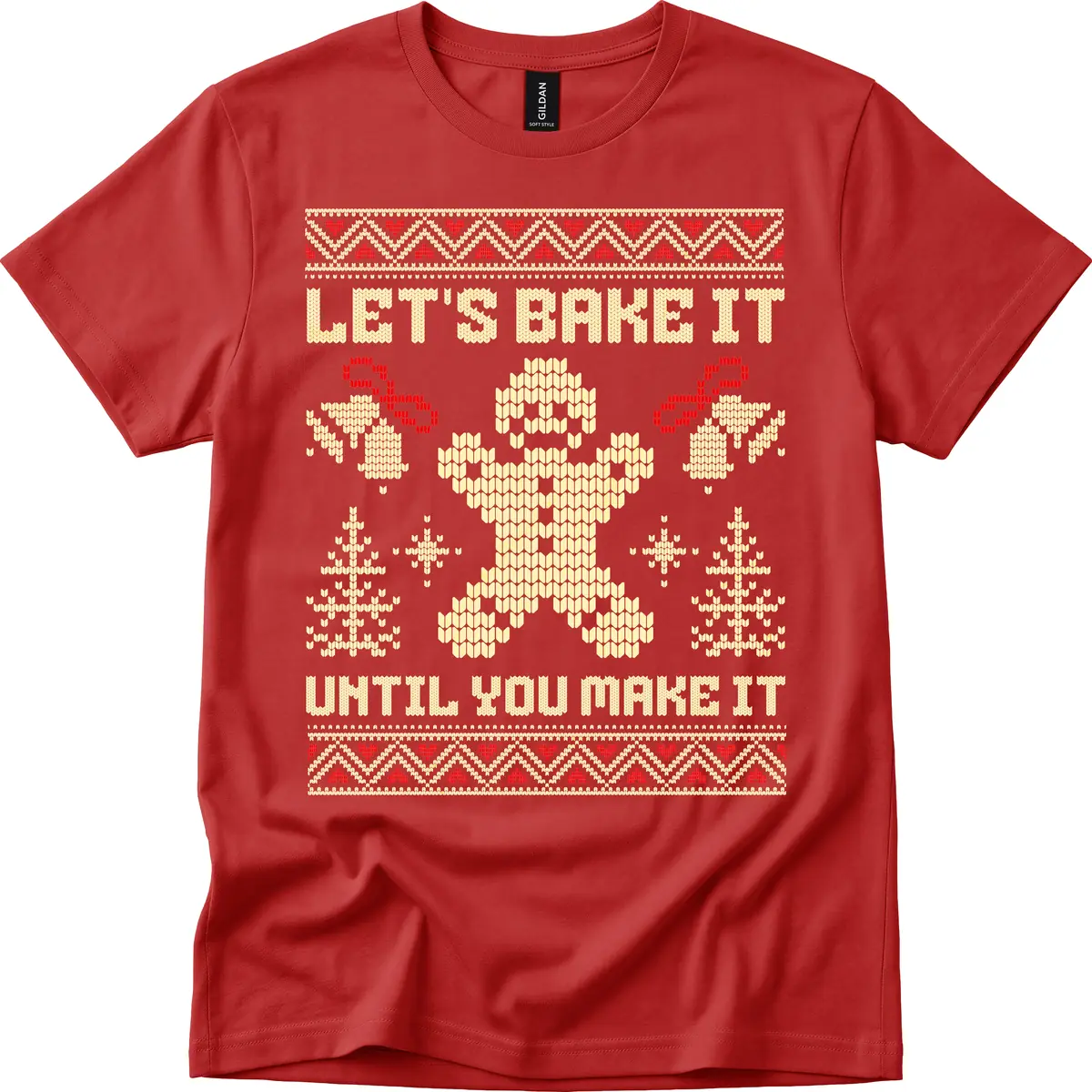 Let's Bake It Until You Make It T-Shirt in Red
