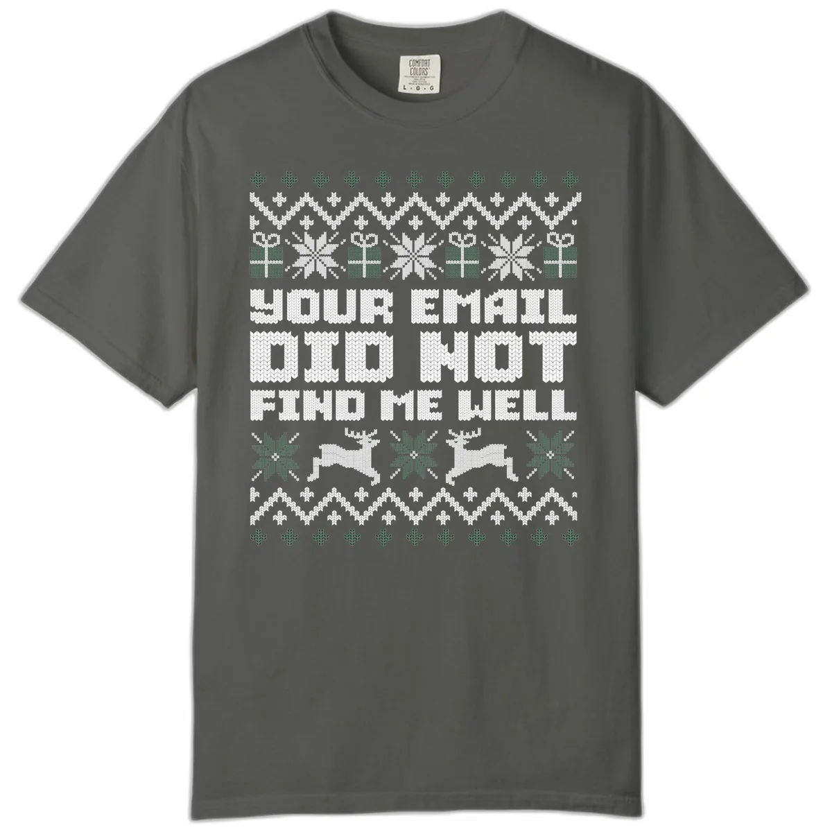 Your Email Did Not Find Me Well Comfort Color in Pepper