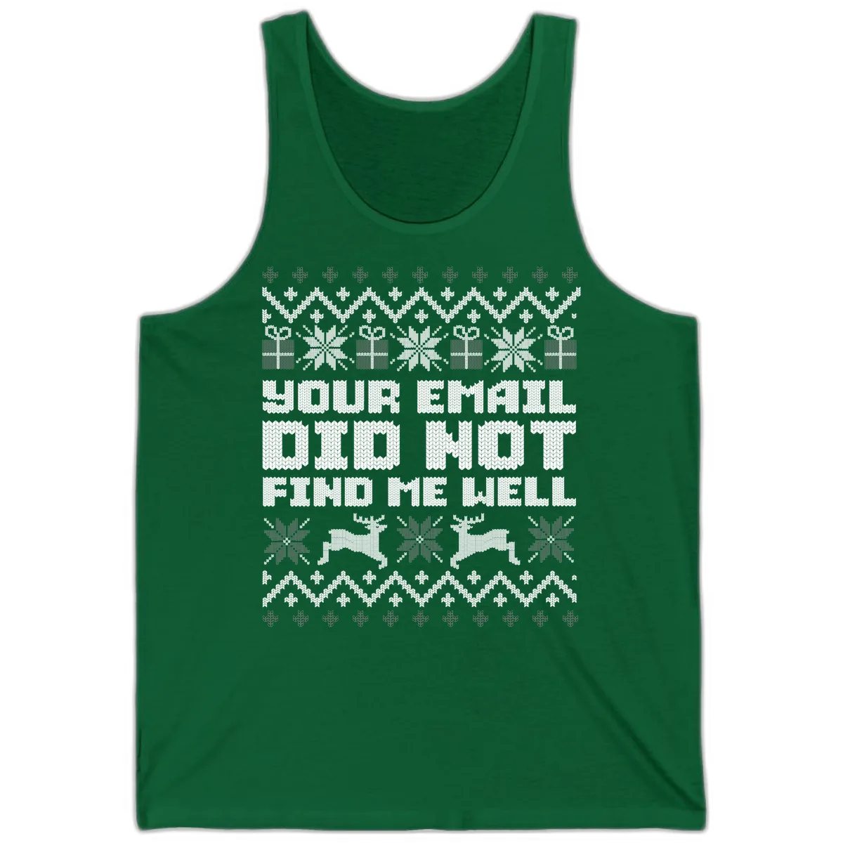 Your Email Did Not Find Me Well Tank in Kelly