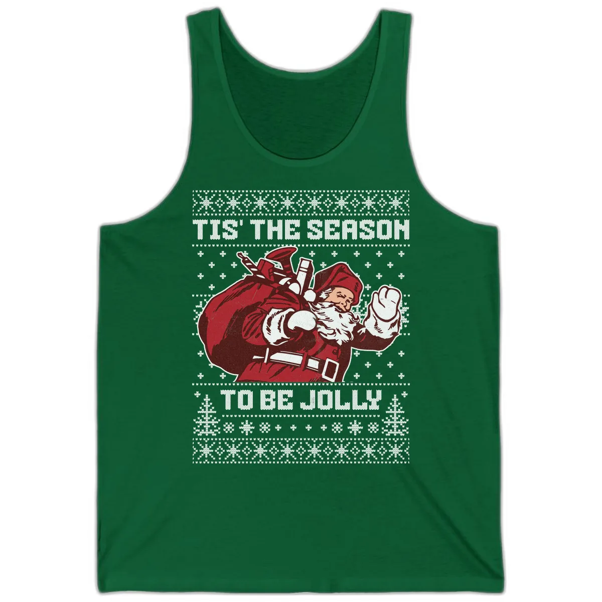 Tis The Season To Be Jolly Tank in Kelly