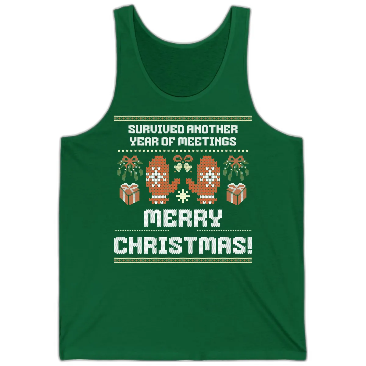 Survived Another Year Of Meetings Tank in Kelly