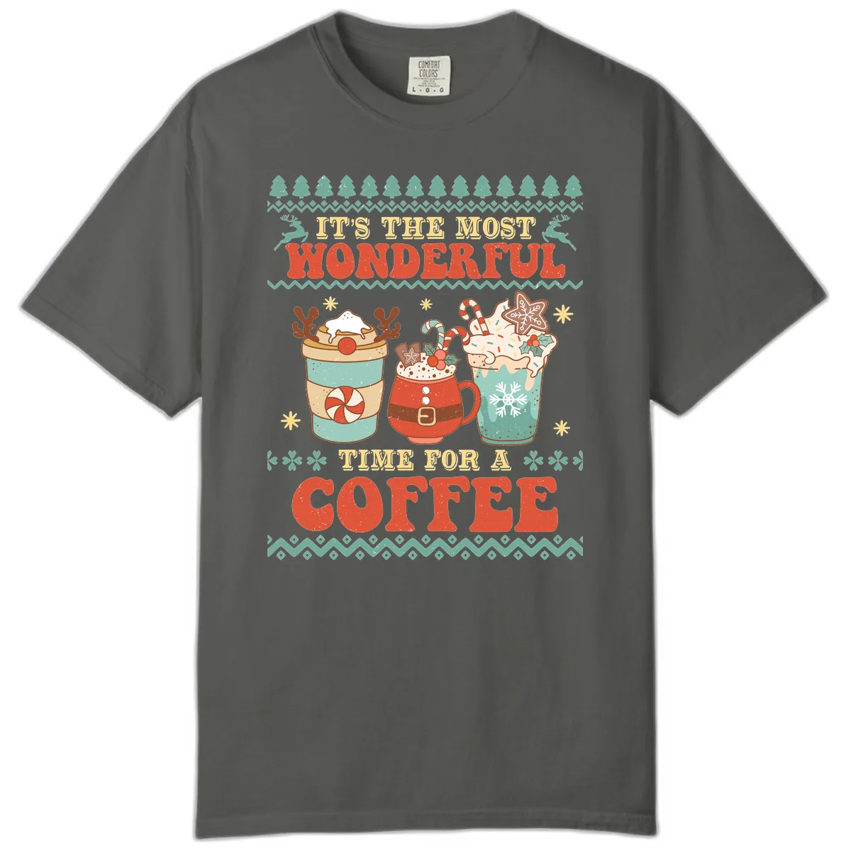 It's The Most Wonderful Time For Coffee Comfort Color in Pepper