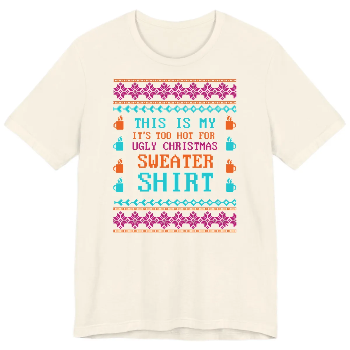 This Is My Sweater Shirt Premium T-Shirt in Natural