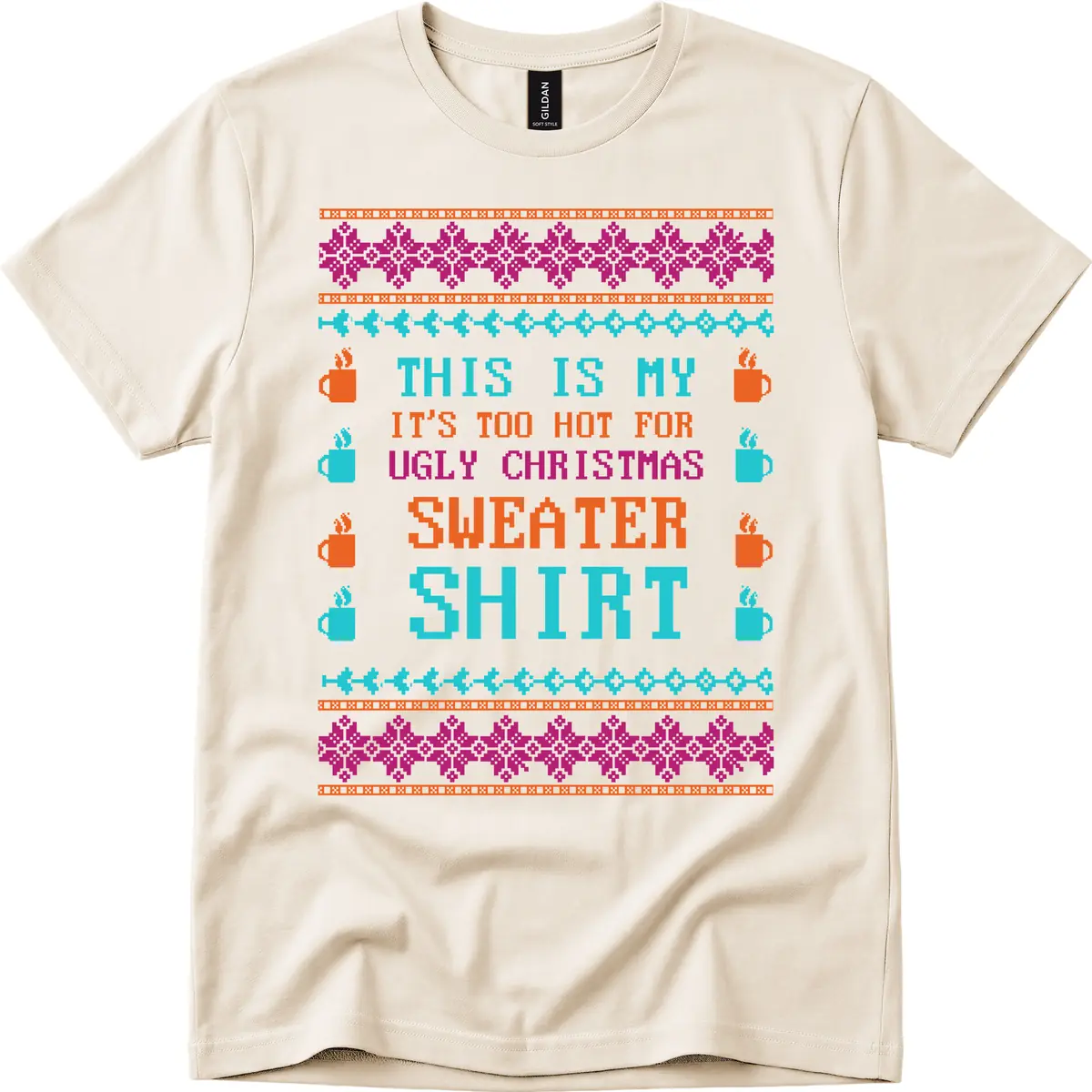 This Is My Sweater Shirt T-Shirt in Natural