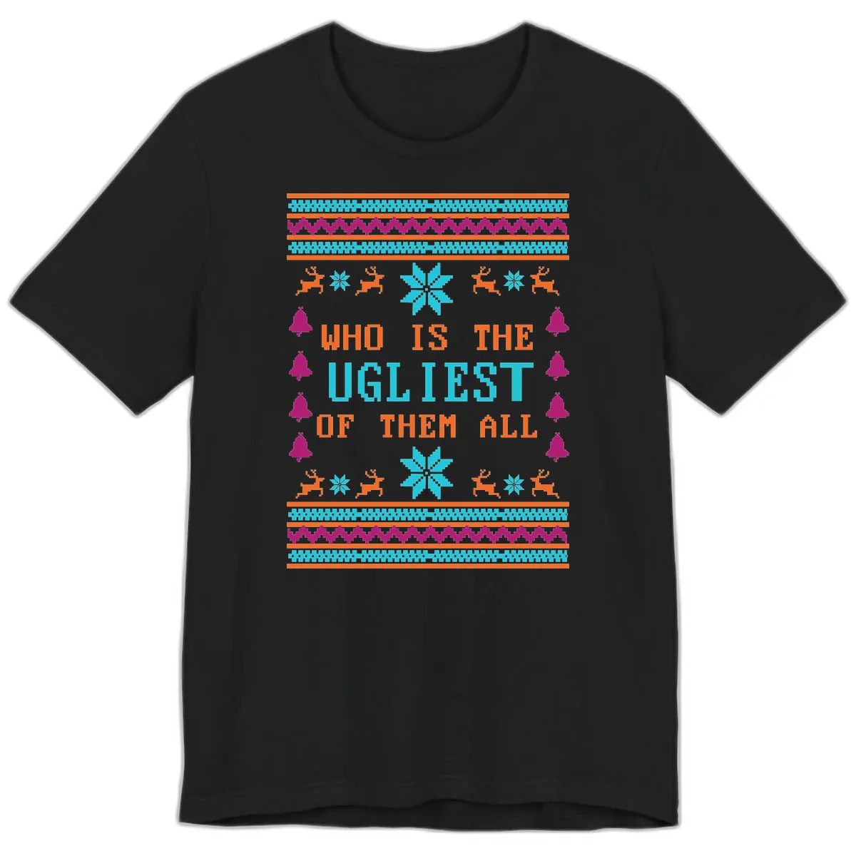 Who Is The Ugliest Of Them All Premium T-Shirt in Black