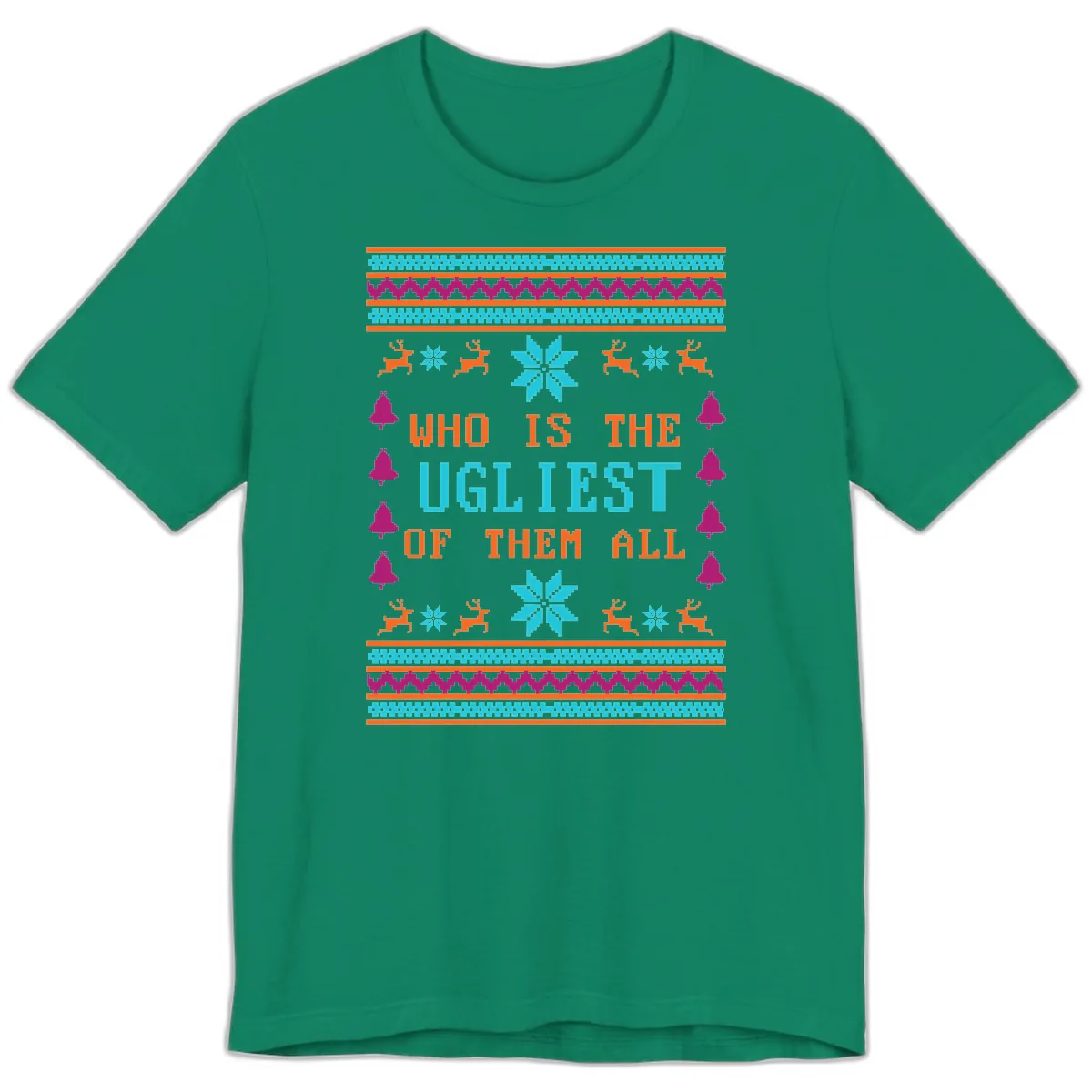 Who Is The Ugliest Of Them All Premium T-Shirt in Kelly