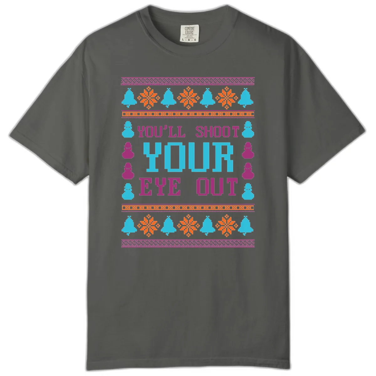 You'll Shoot Your Eye Out Christmas Comfort Color in Pepper