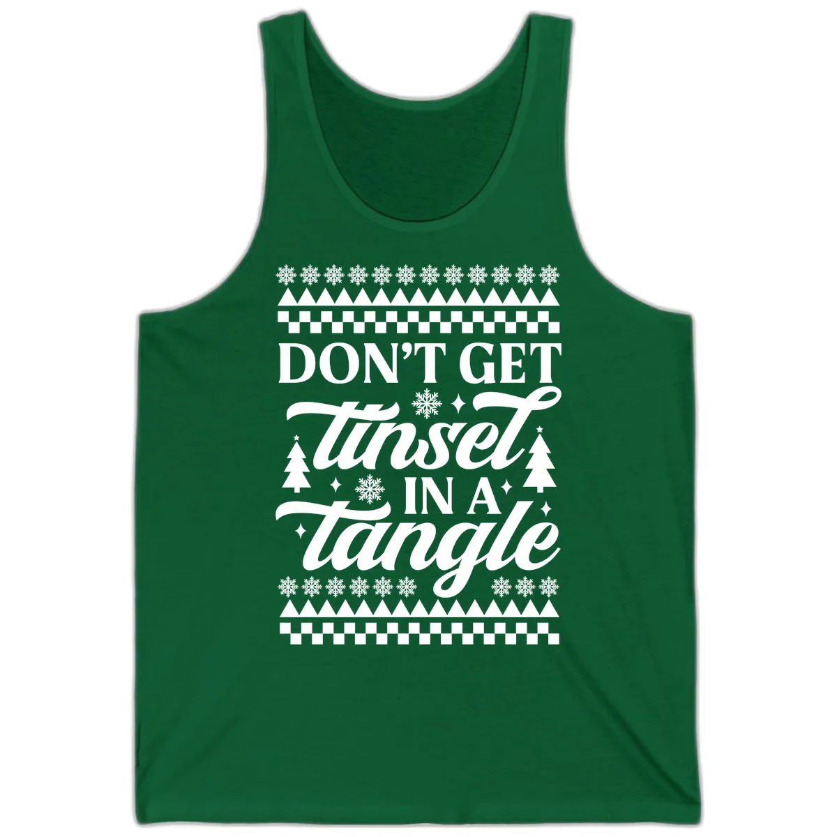Don't Get Tinsel In A Tangle Tank in Kelly